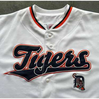 Vtg True Fan Stitched Ivan Pudge Rodriguez #7 Detroit Tigers