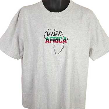 Vintage Mama Africa T Shirt Vintage 90s Black Hist