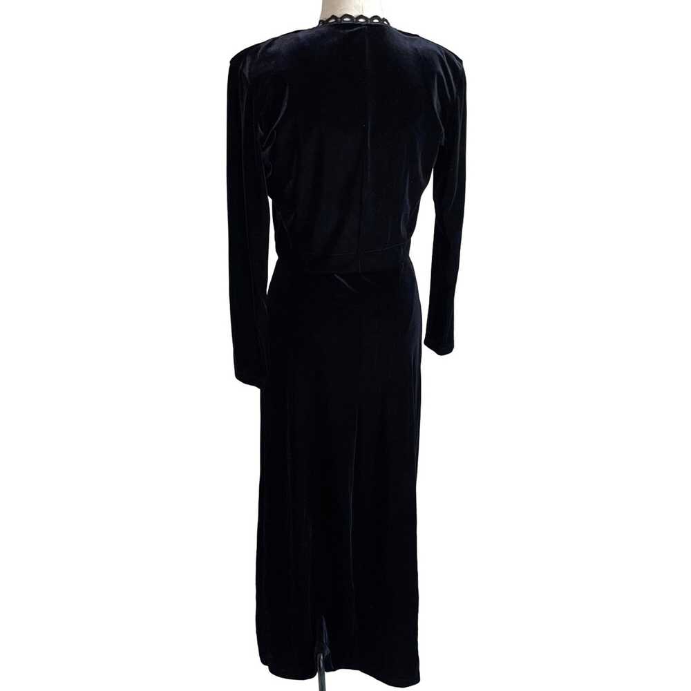 Vintage Sagaie Paris Womens Maxi Dress Jacket Set… - image 2