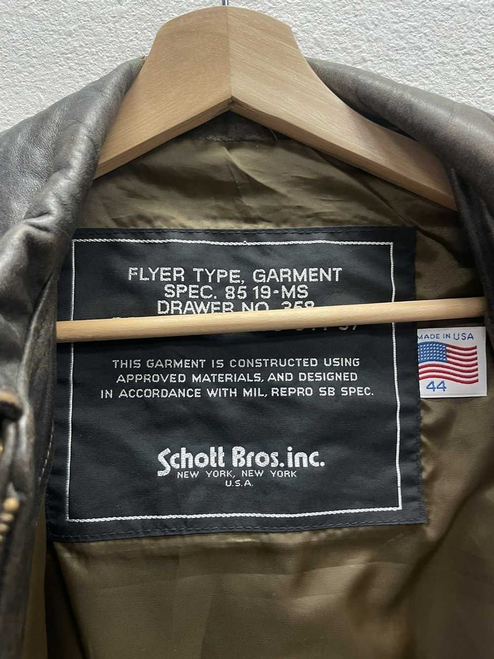 Vintage Vintage Schott Bros Leather Jacket Gem