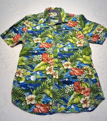 Hawaiian Shirt × Vans × Vintage Vans Floral Hawaii