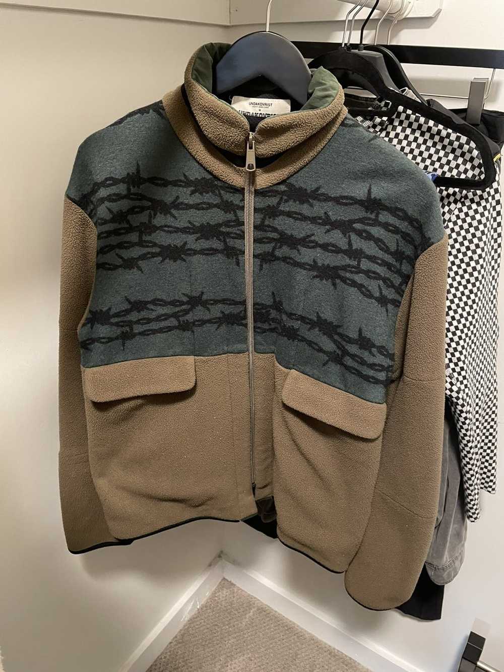Undercover AW1996 UNDERCOVER Barbed Wire Fleece J… - image 1