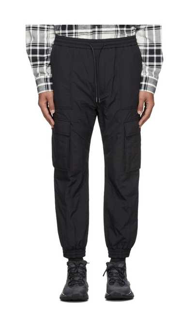 Juun.J Rare!!Black Insulated Jogger Cargo Pants - image 1