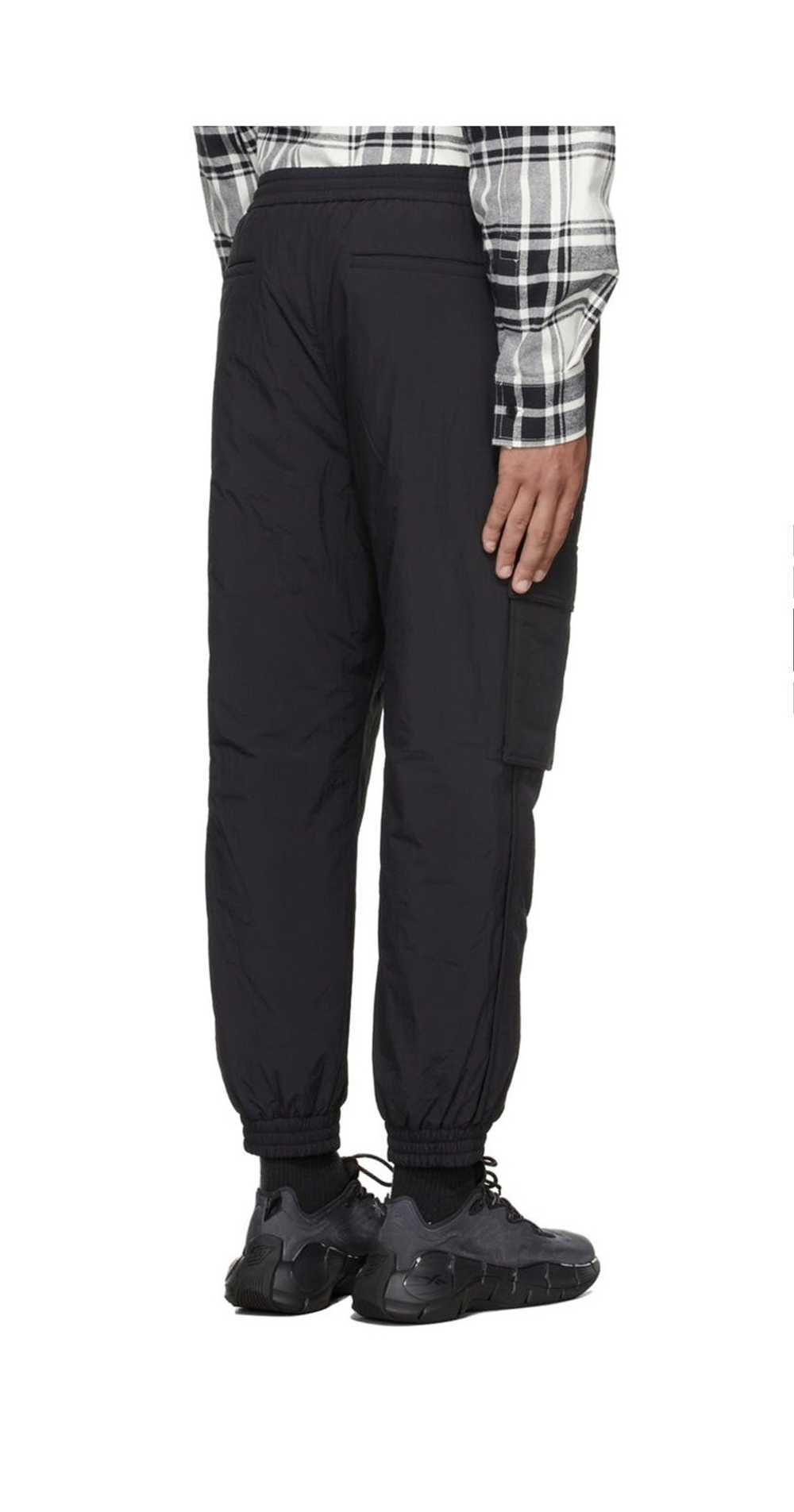 Juun.J Rare!!Black Insulated Jogger Cargo Pants - image 3