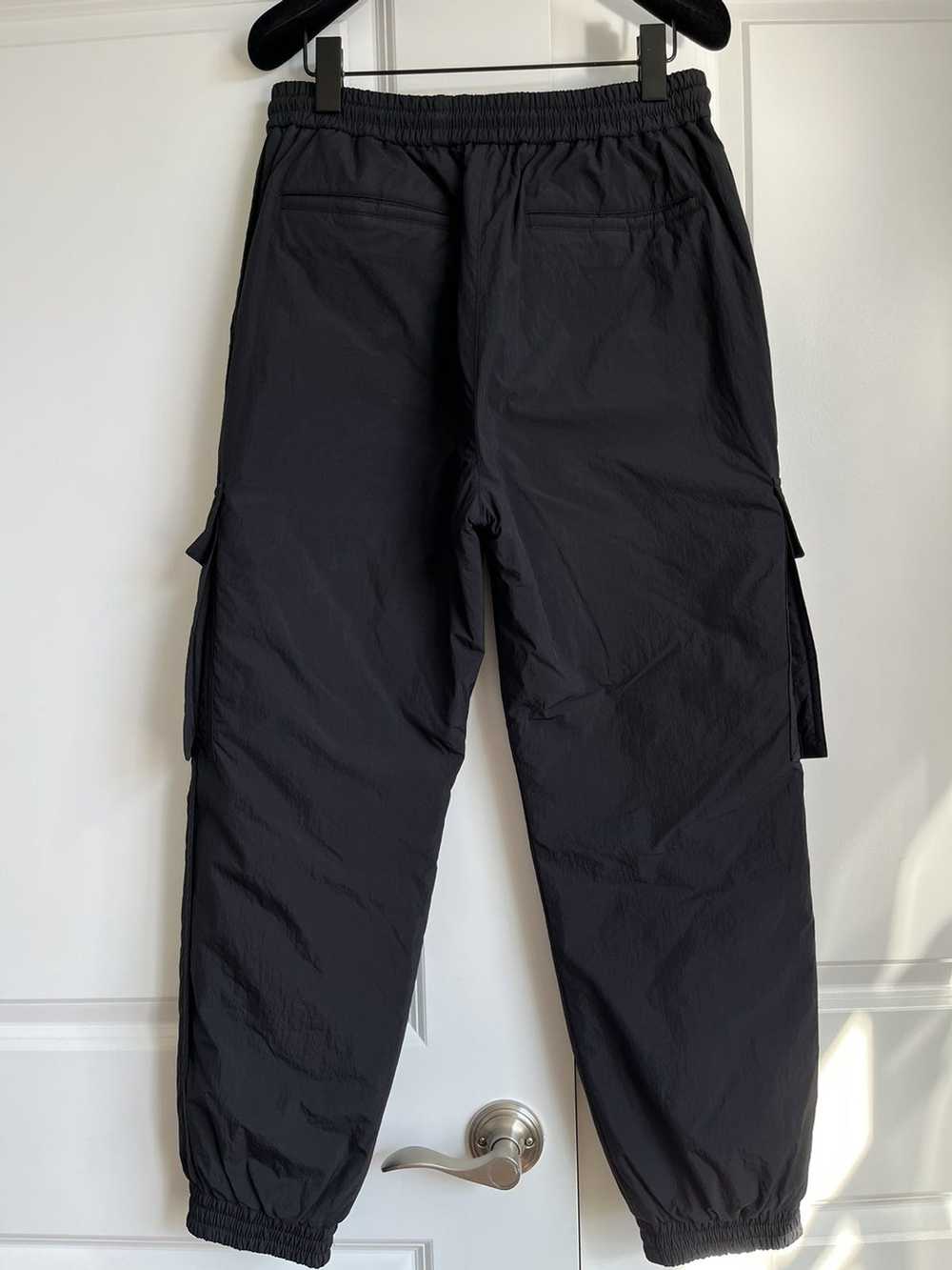 Juun.J Rare!!Black Insulated Jogger Cargo Pants - image 6