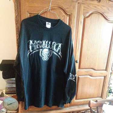 XL - Vtg 1990s Metallica AAA T-shirt LGSL SKULL - Gem
