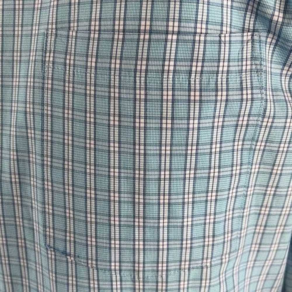 Arrow Arrow Men's Fitted Long Sleeve Dress Shirt … - image 4