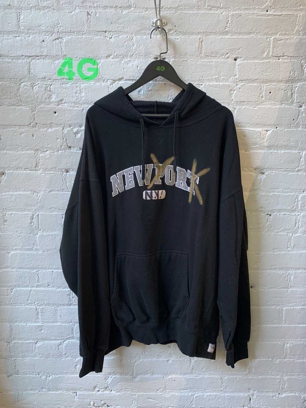 Vintage VINTAGE NEWPORT FOR NEW YORK HOODIE XXXL - image 1