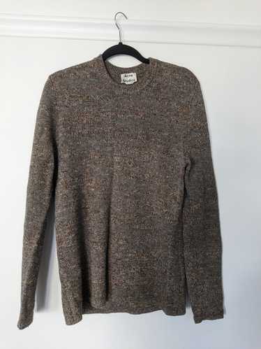Acne Studios Acne Brown Multi Marl Sweater (Multi 