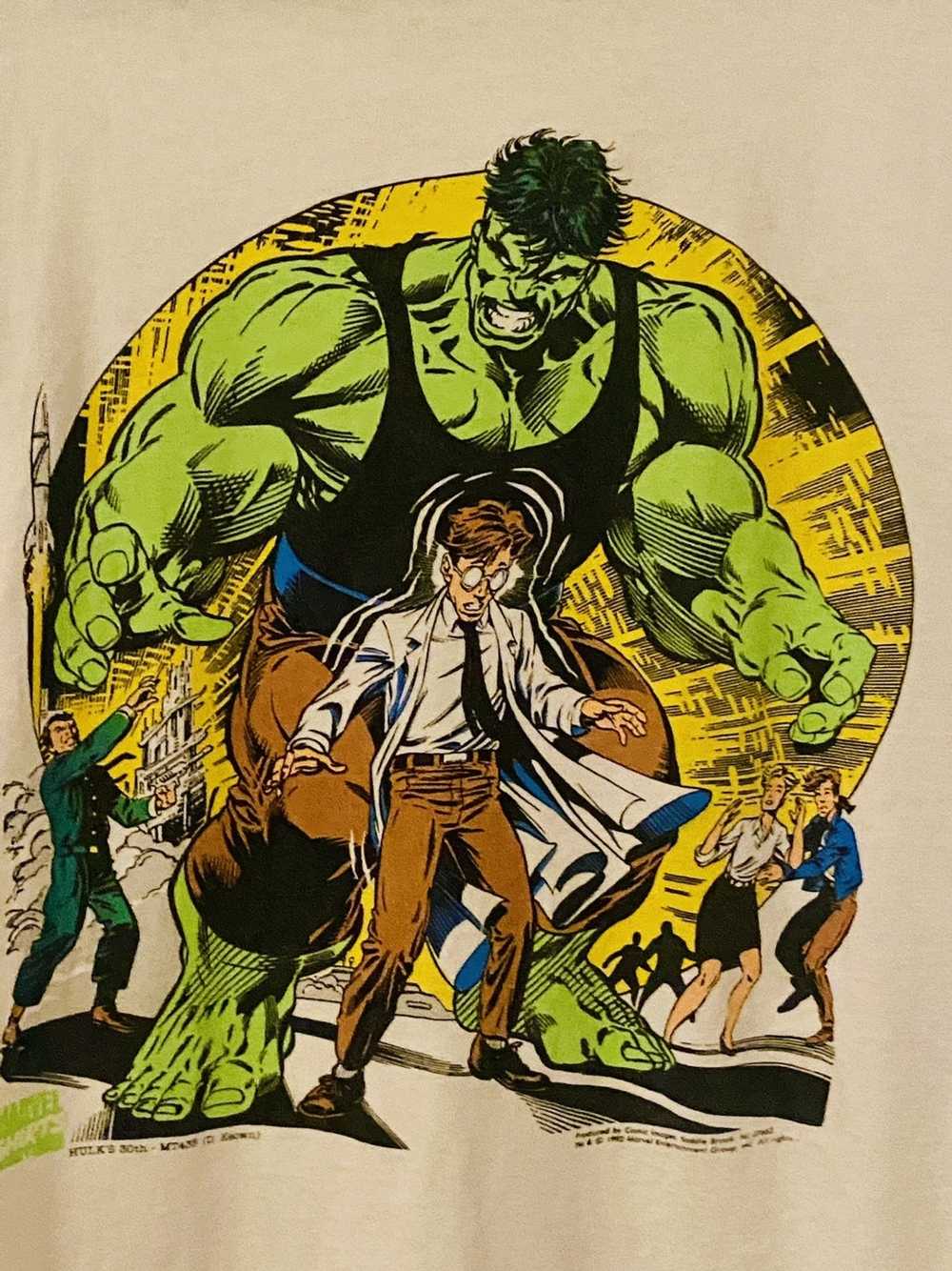 Marvel Comics × Streetwear × Vintage ‘92 Hulk Mar… - image 5
