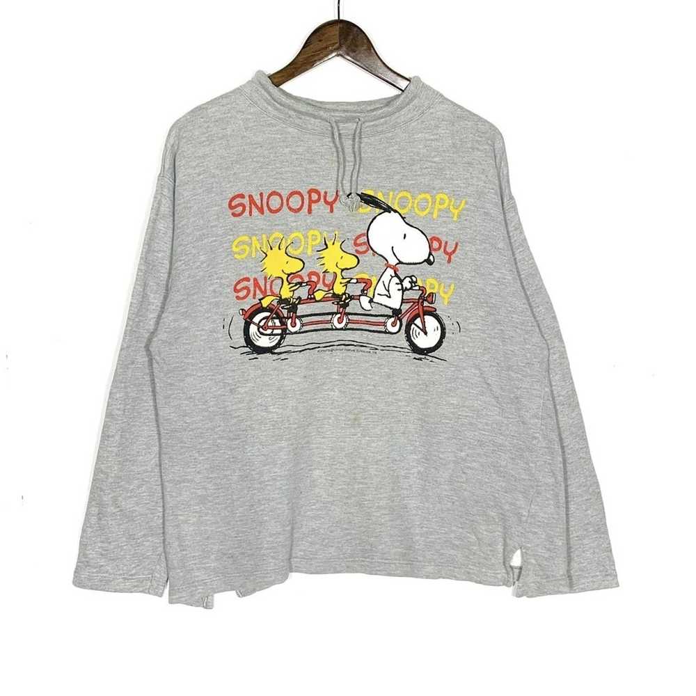 Peanuts × Vintage Vintage Snoopy Peanuts Sweatshirt B… Gem