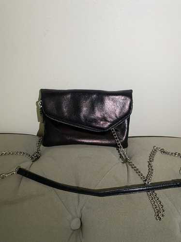 Hobo Hobo Metalic black Crossbody clutch bag