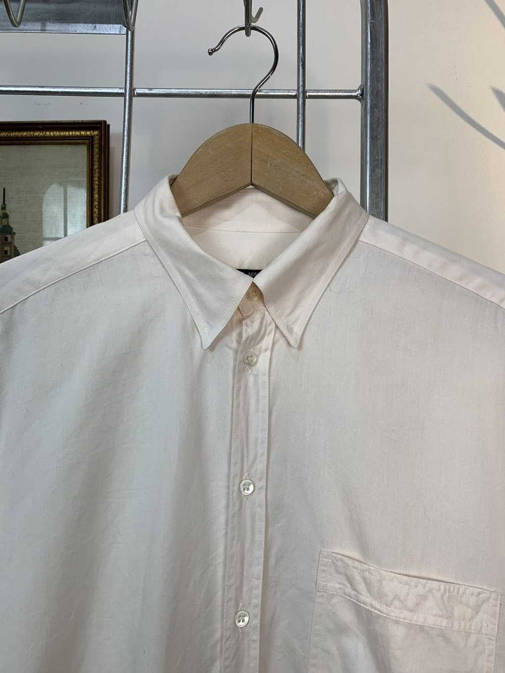Giorgio Armani Giorgio Armani off white shirt - image 3