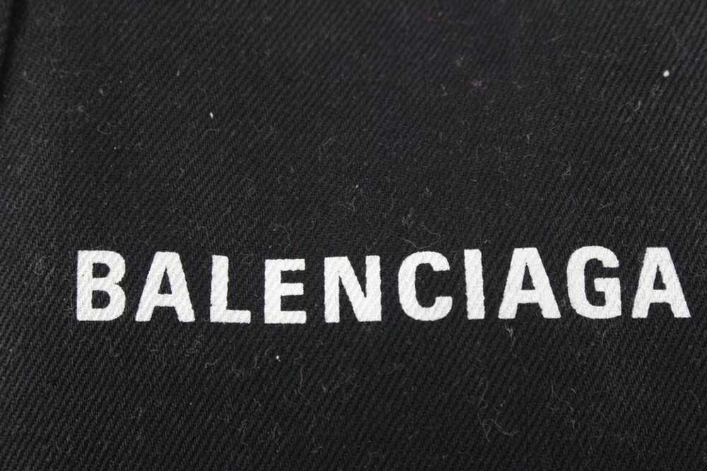 Balenciaga Balenciaga Black Canvas x Calfskin XS … - image 4