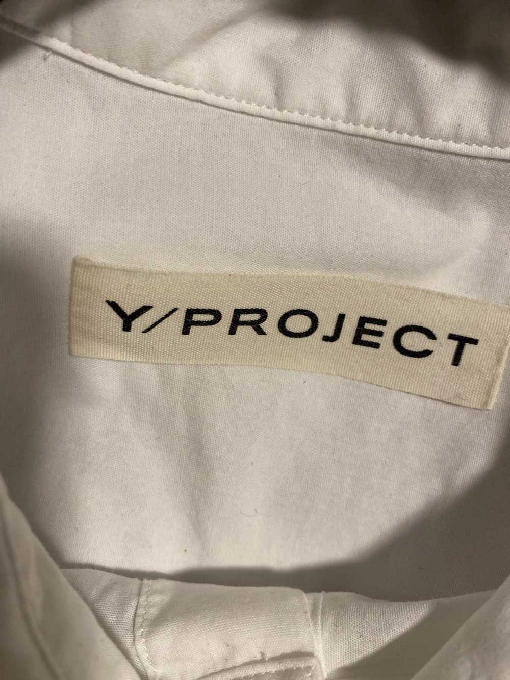 Y/Project White Organic Cotton Shirt SS22 - image 5