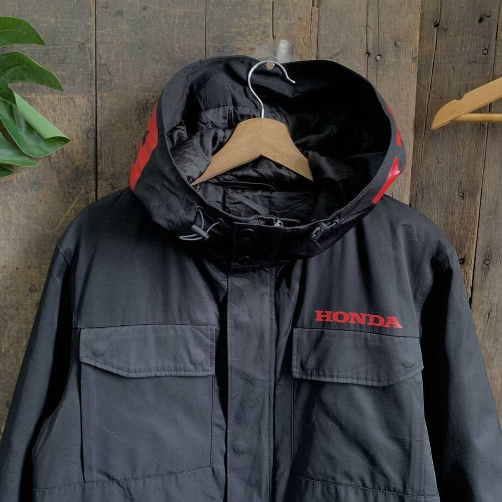 Honda × Racing Honda Parka Hooded Jacket - image 3