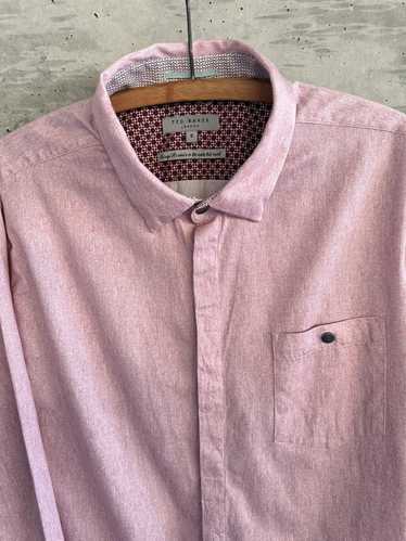 Designer × Ted Baker Ted Baker Shirt 5 Mens Button