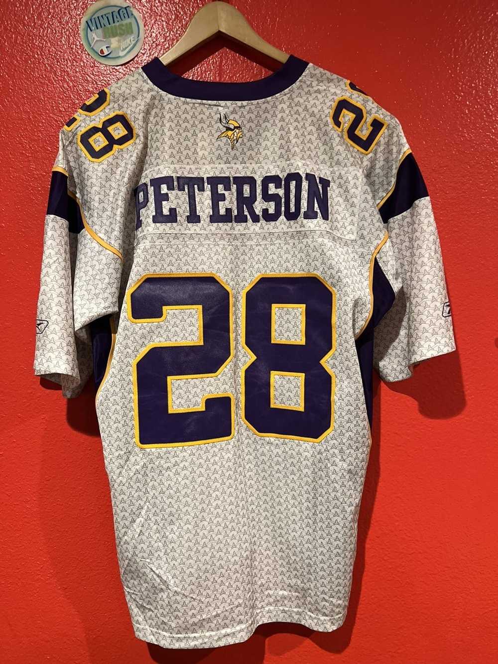 NFL × Vintage Vikings Peterson Kobe Jersey Rare S… - image 2