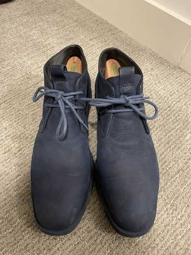 Tod's Navy blue desert boot