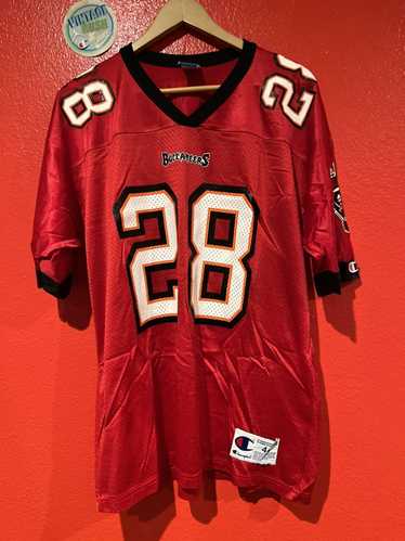 WARRICK DUNN TAMPA BAY BUCCANEERS VINTAGE 1990'S ADIDAS JERSEY ADULT LARGE