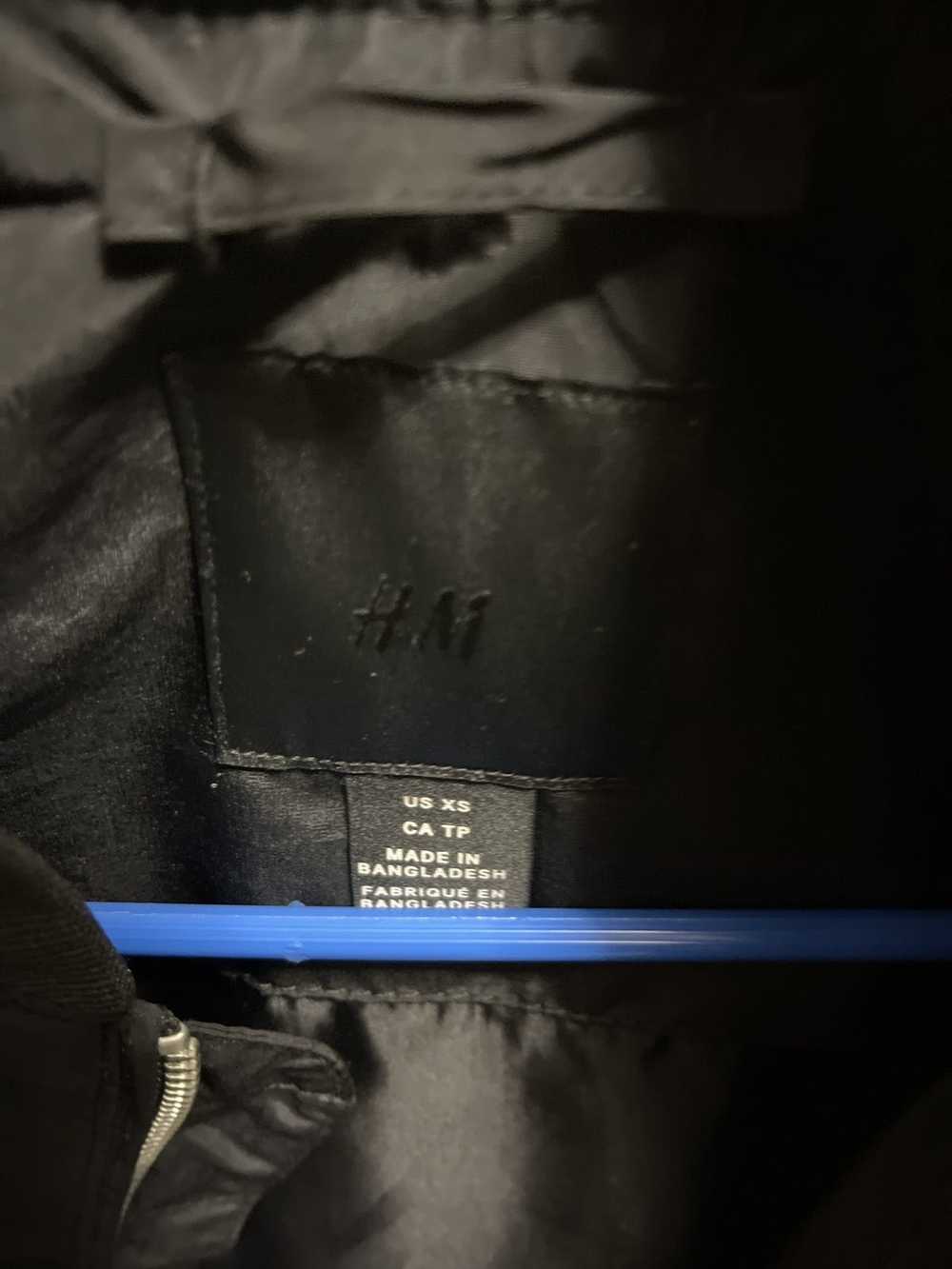 H&M H&M Black Bomber Jacket - image 2
