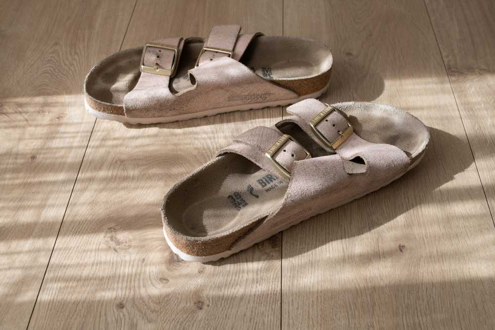 Birkenstock Birkenstock Arizona Leather Washed Me… - image 5