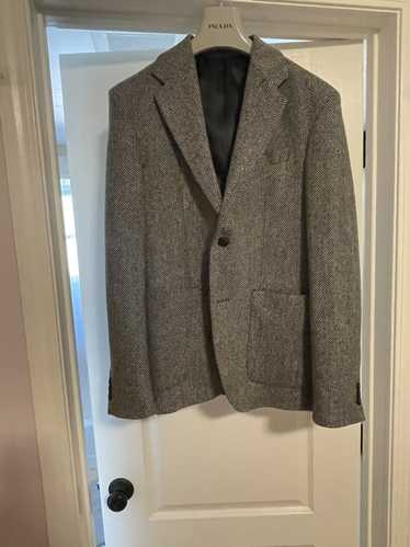 Zara Zara grey herringbone sport coat / blazer (10