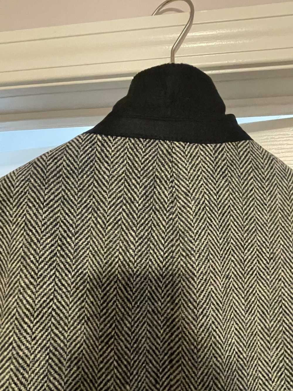 Zara Zara grey herringbone sport coat / blazer (1… - image 7