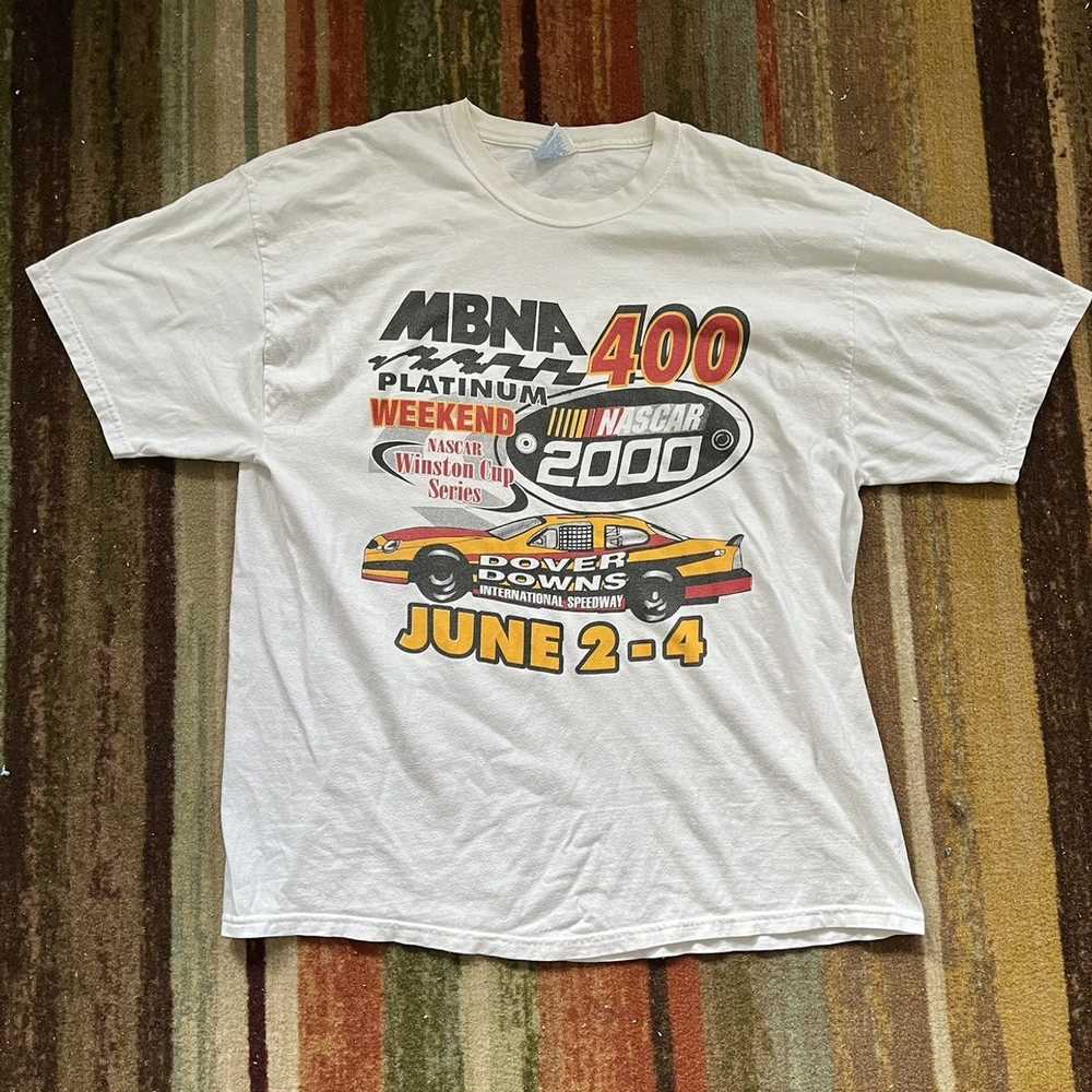 Hanes × NASCAR × Vintage Vintage 2000 MBNA NASCAR… - image 1