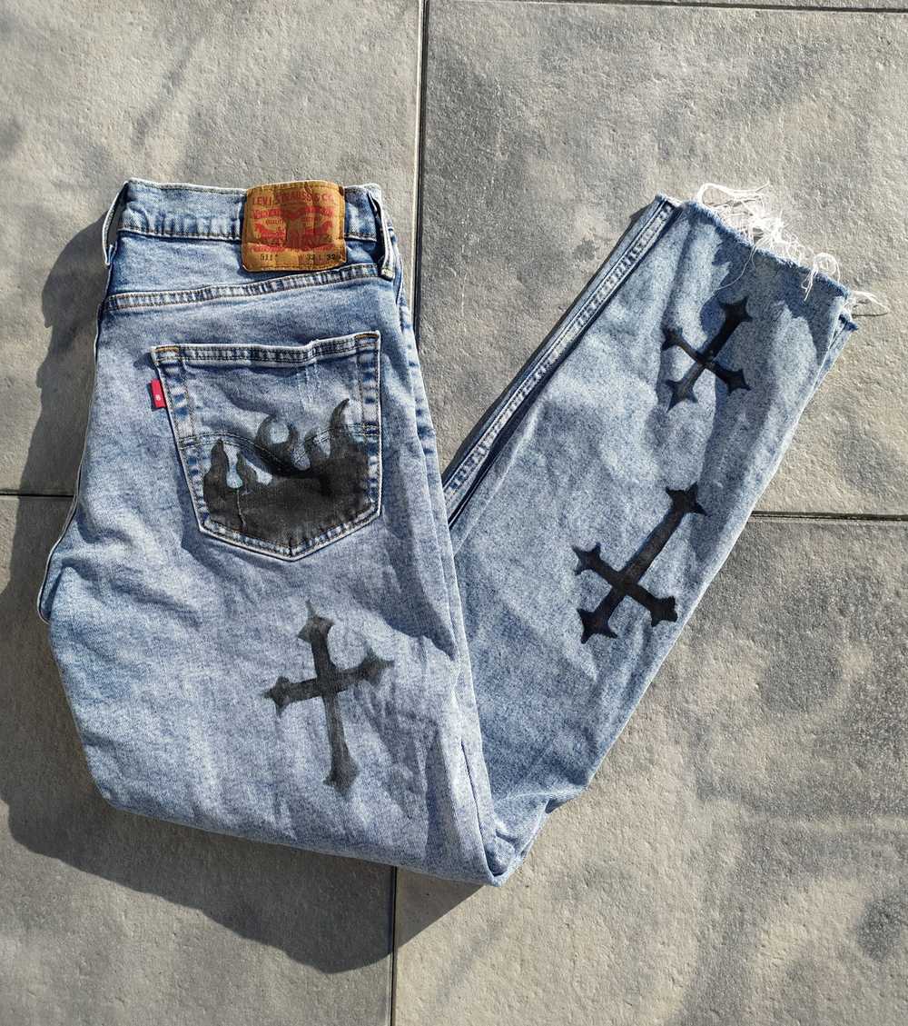 Custom × Levi's × Vintage Levis pants model 511 W… - image 1