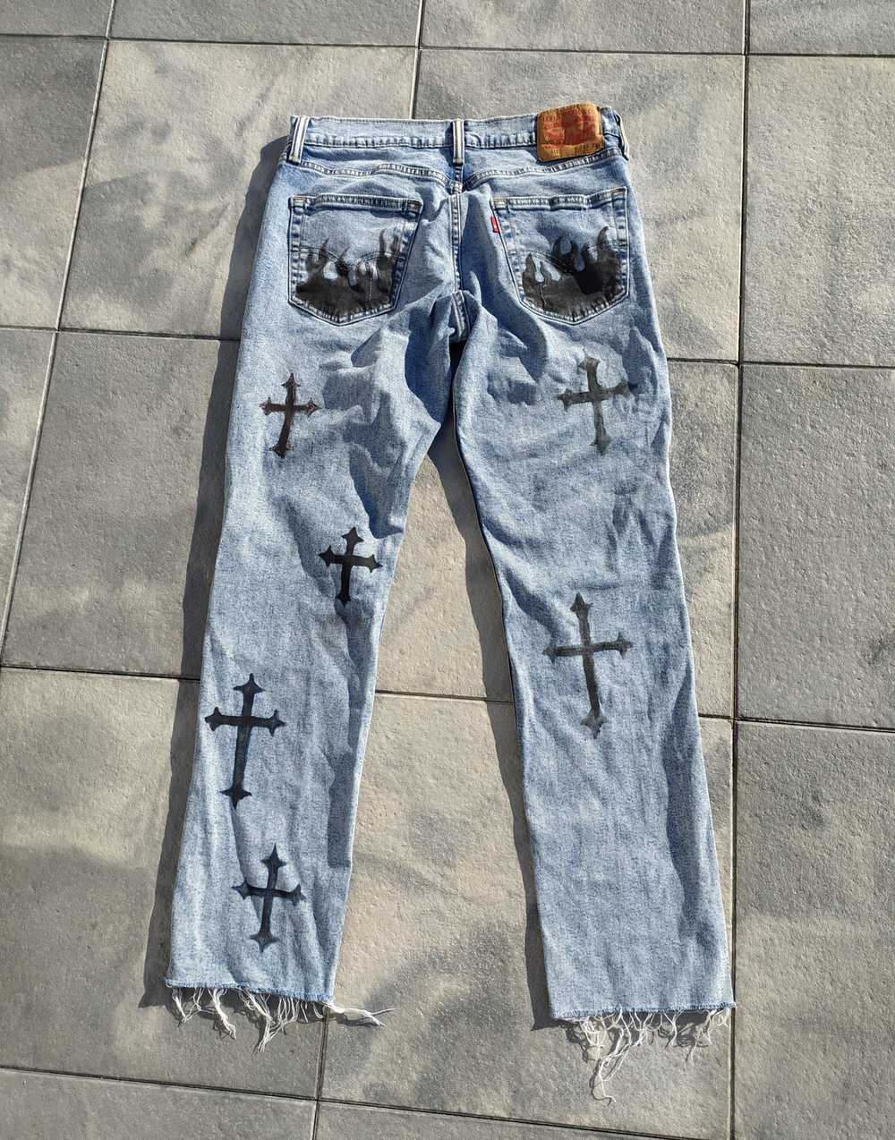 Custom × Levi's × Vintage Levis pants model 511 W… - image 2