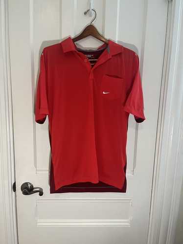 Nike Red and maroon Nile polo (men’s)