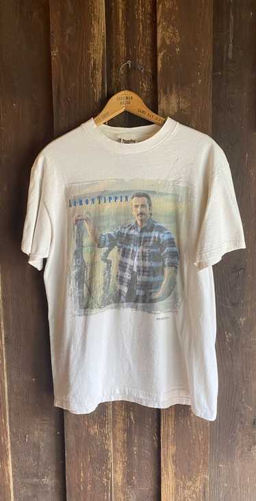 Vintage Vintage 90s Single Stitch Aaron Tippin Tou