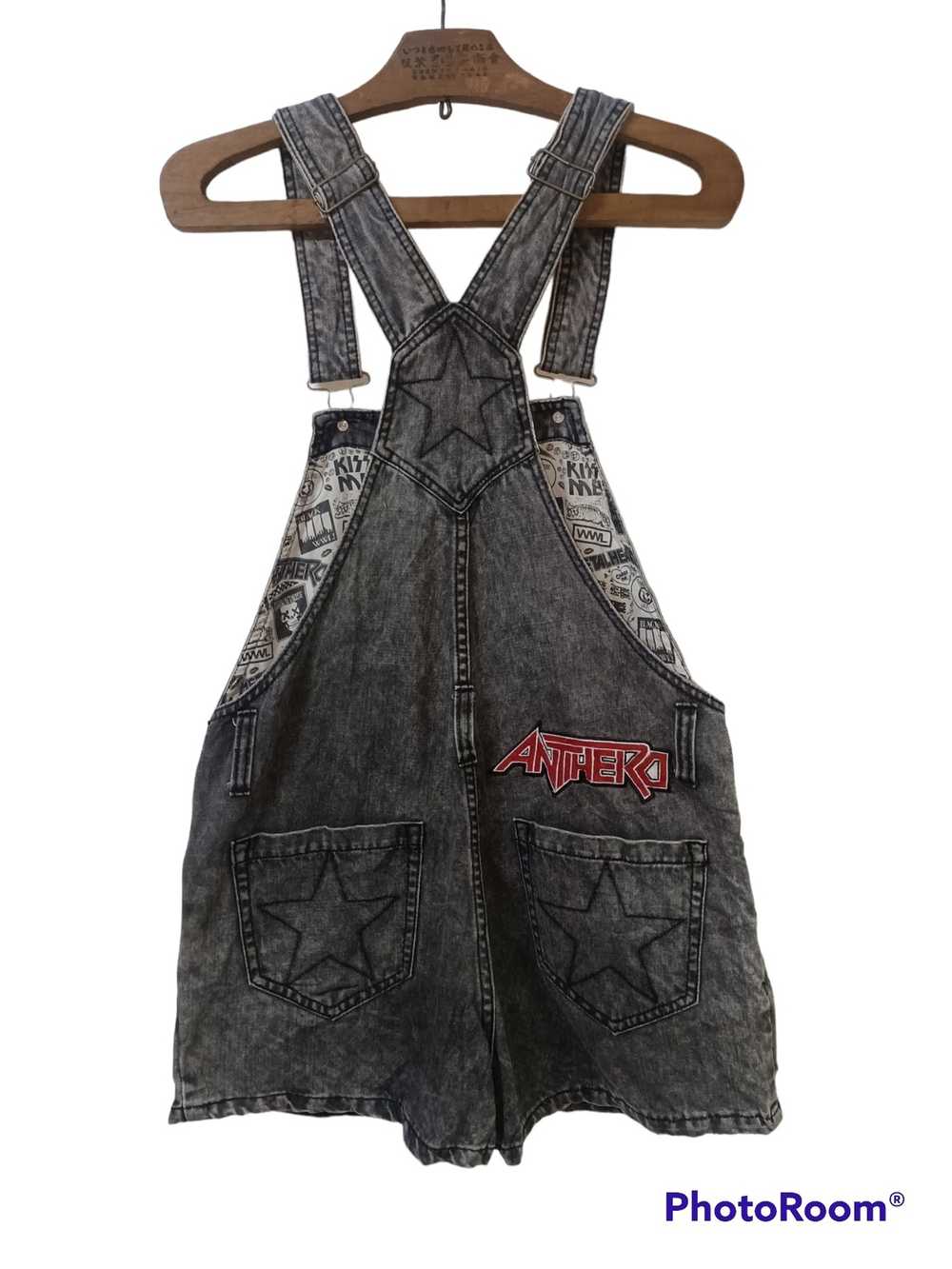 Japanese Brand × Vintage Antihero Denim Overall S… - image 2