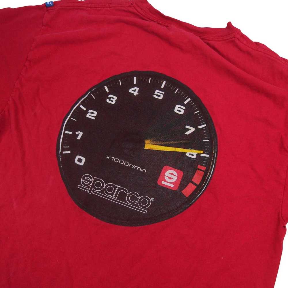 Vintage Vintage Sparco Racing Graphic T Shirt - image 8