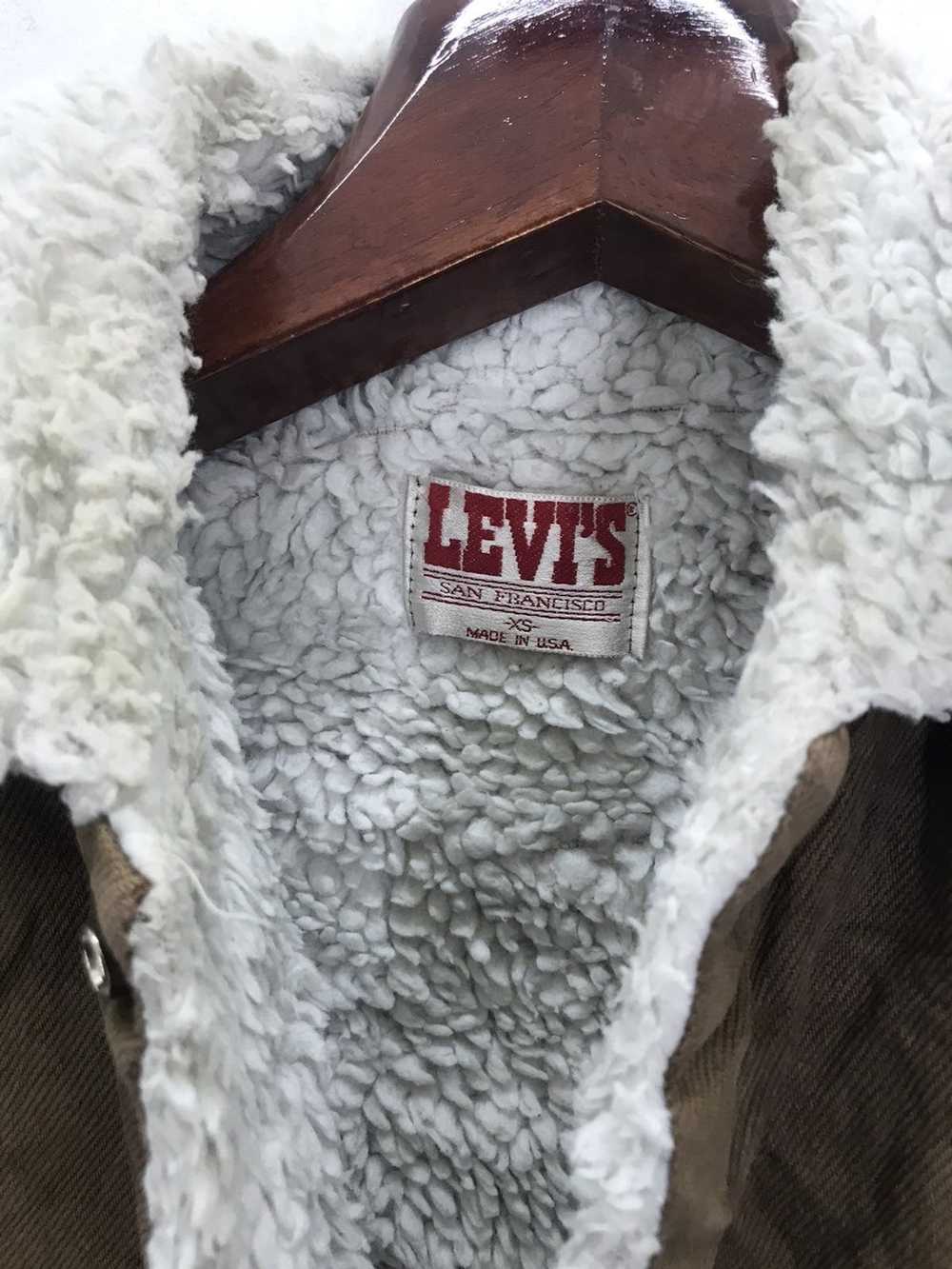 Levi's Vintage Clothing Vintage Levis Sherpa jack… - image 4