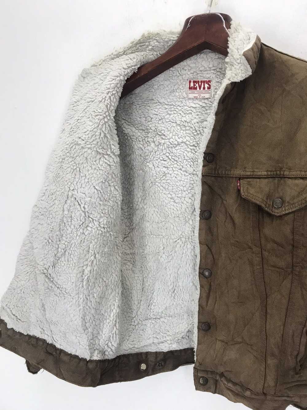 Levi's Vintage Clothing Vintage Levis Sherpa jack… - image 6