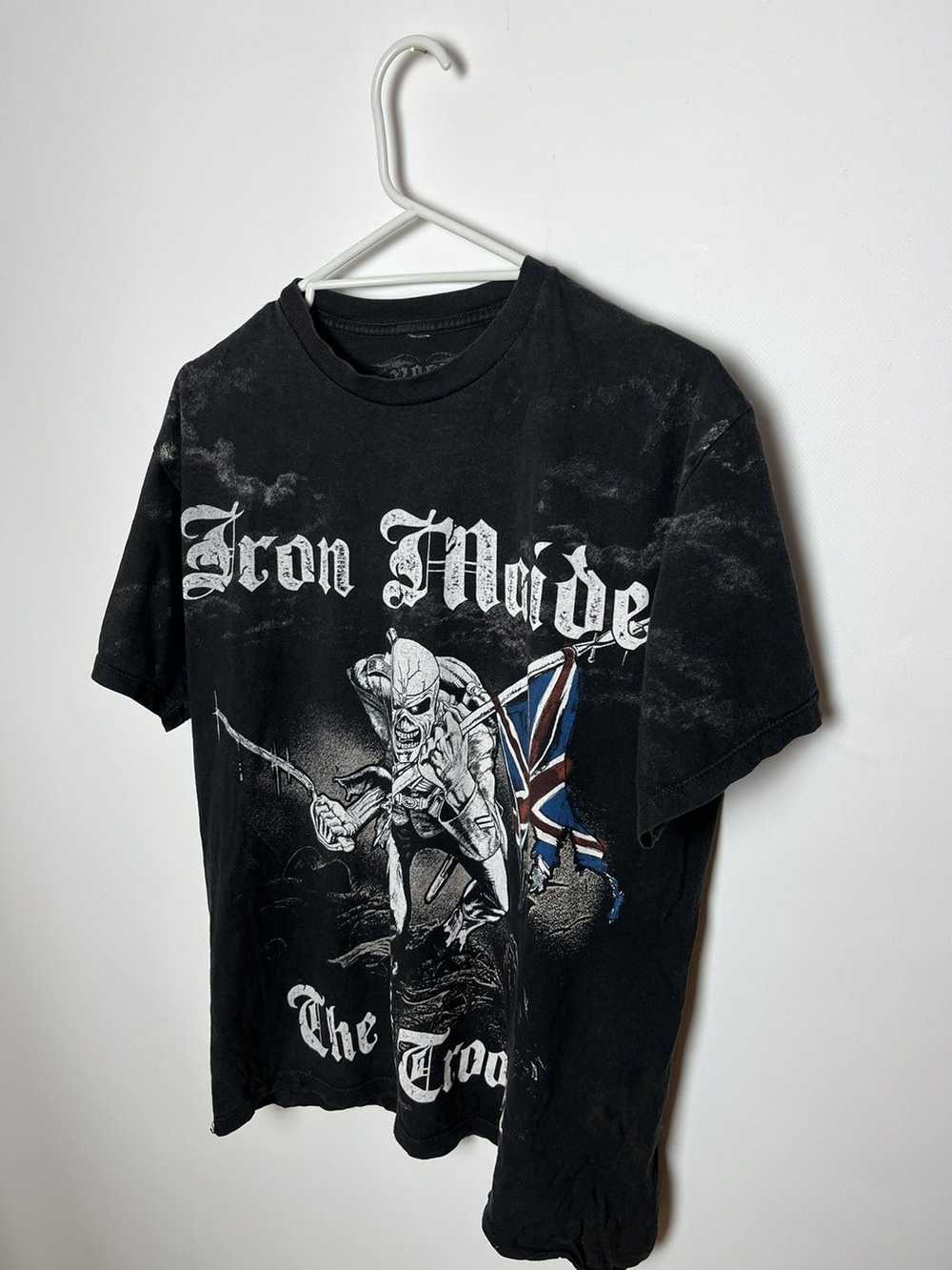 Iron Maiden × Rock T Shirt × Vintage Vintage Iron… - image 2