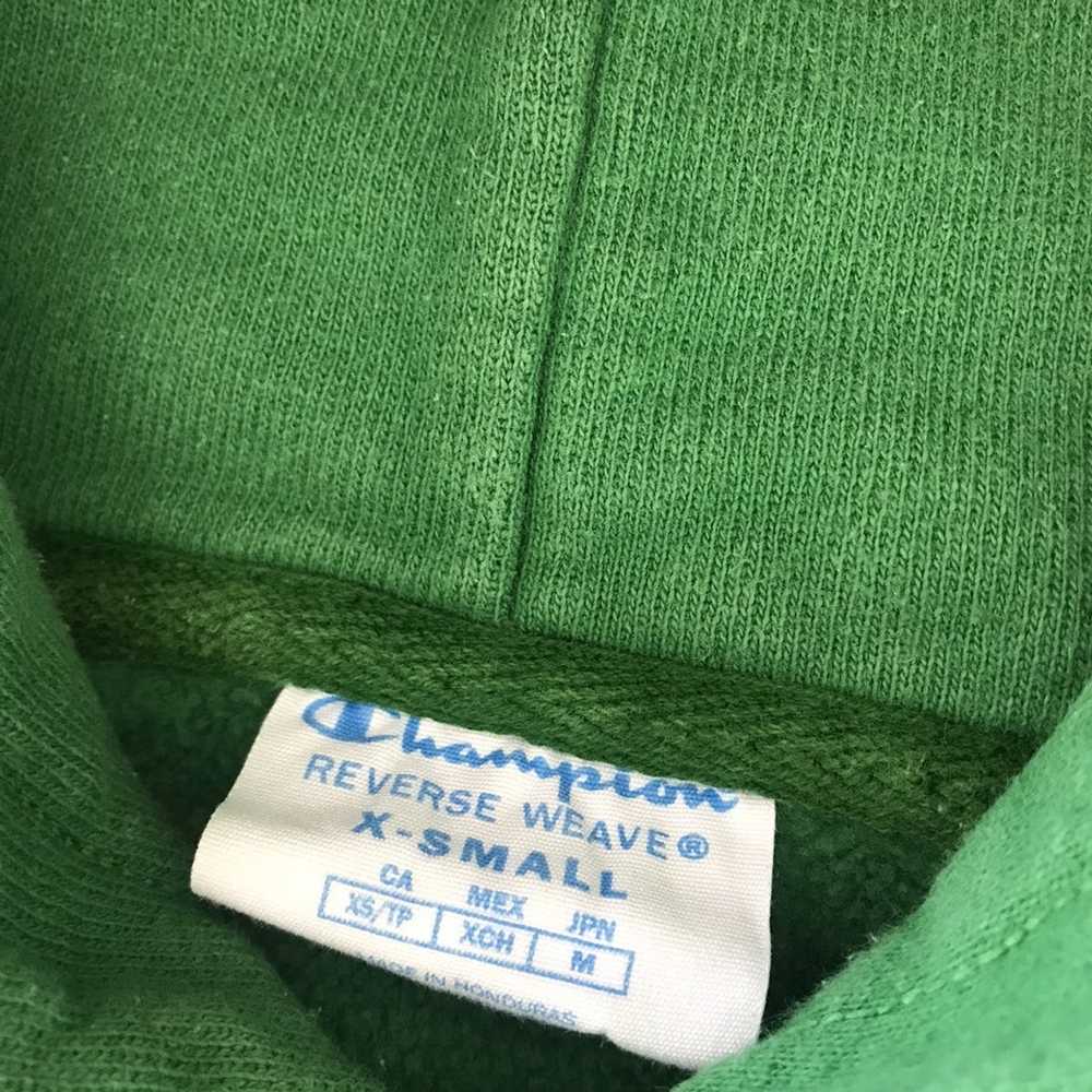 Champion Champion Reverse Weave Kelly Green Hoodie - image 3