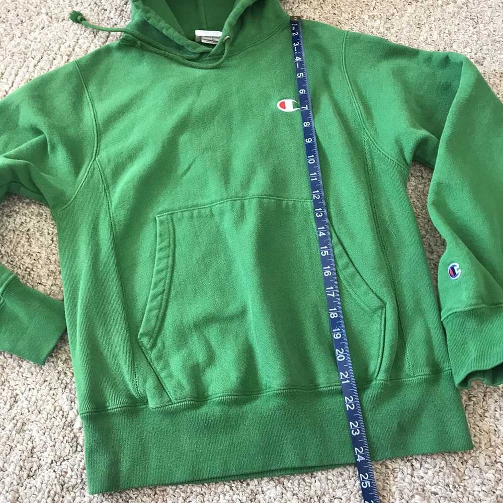 Champion Champion Reverse Weave Kelly Green Hoodie - image 4