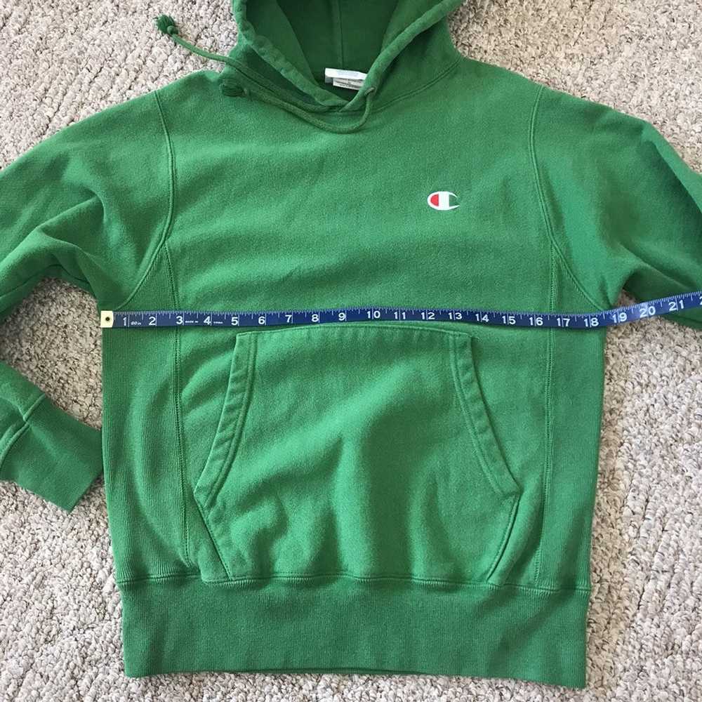 Champion Champion Reverse Weave Kelly Green Hoodie - image 5