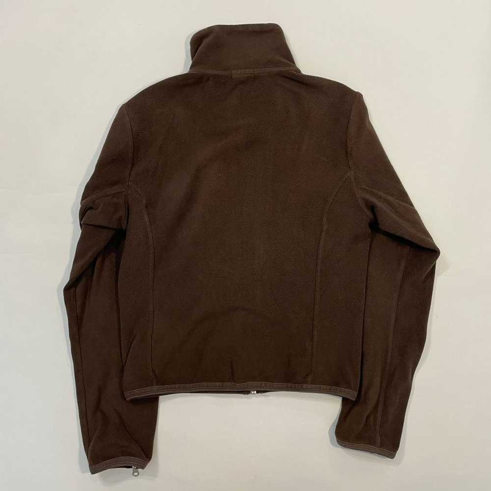 Nike × Vintage Nike brown fleece full zip sweatsh… - image 7