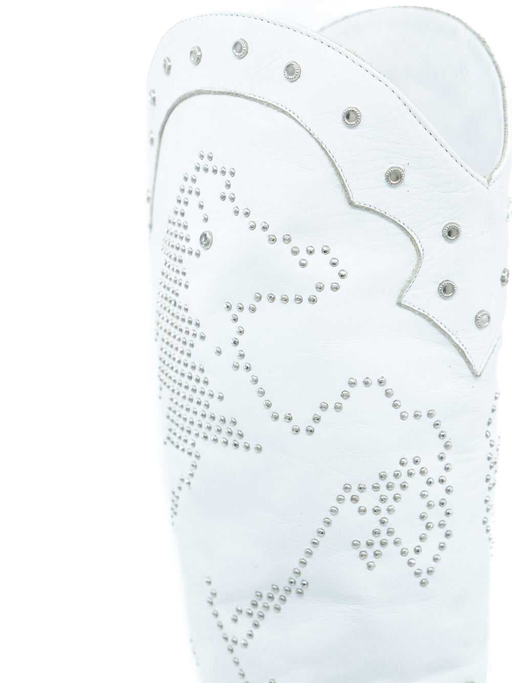 Studded Leather Western Boots - image 2