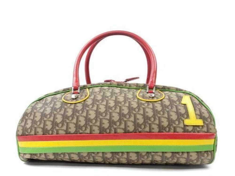 Dior Dior Rasta Monogram Trotter Boston Bag 241487 - image 1