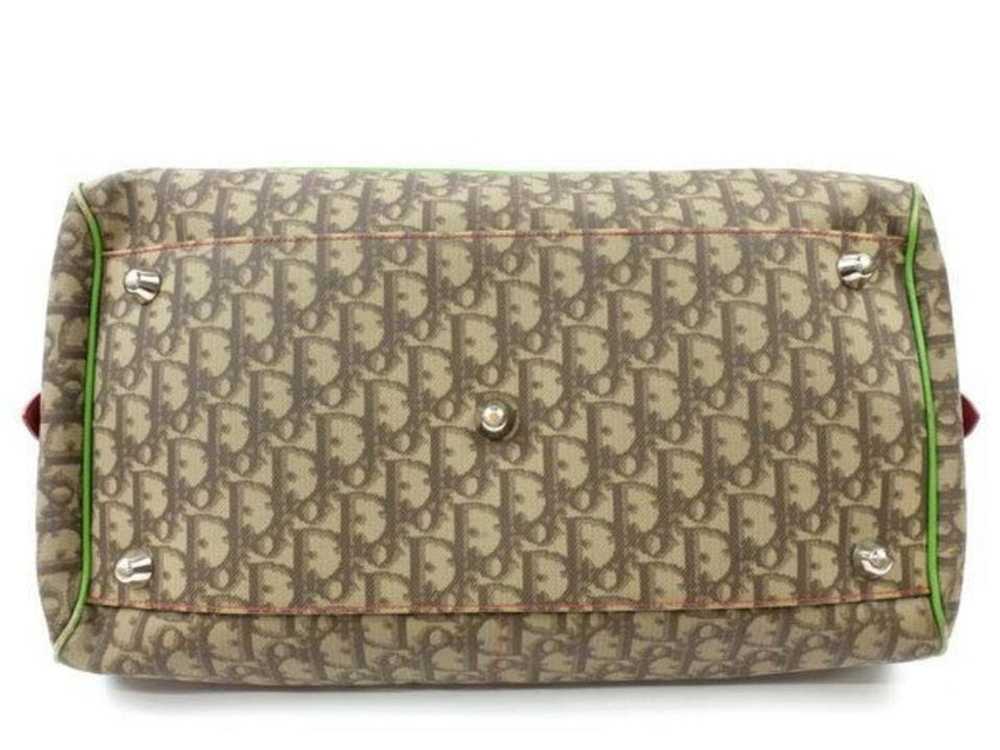 Dior Dior Rasta Monogram Trotter Boston Bag 241487 - image 8