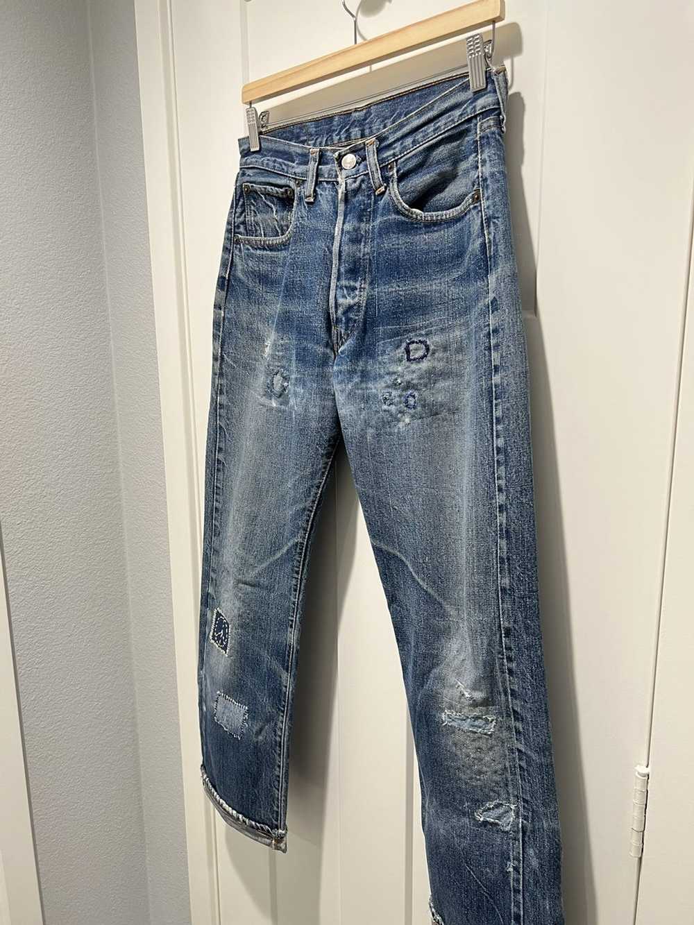 Levi's × Made In Usa × Vintage 70’s Repaired Levi… - image 2