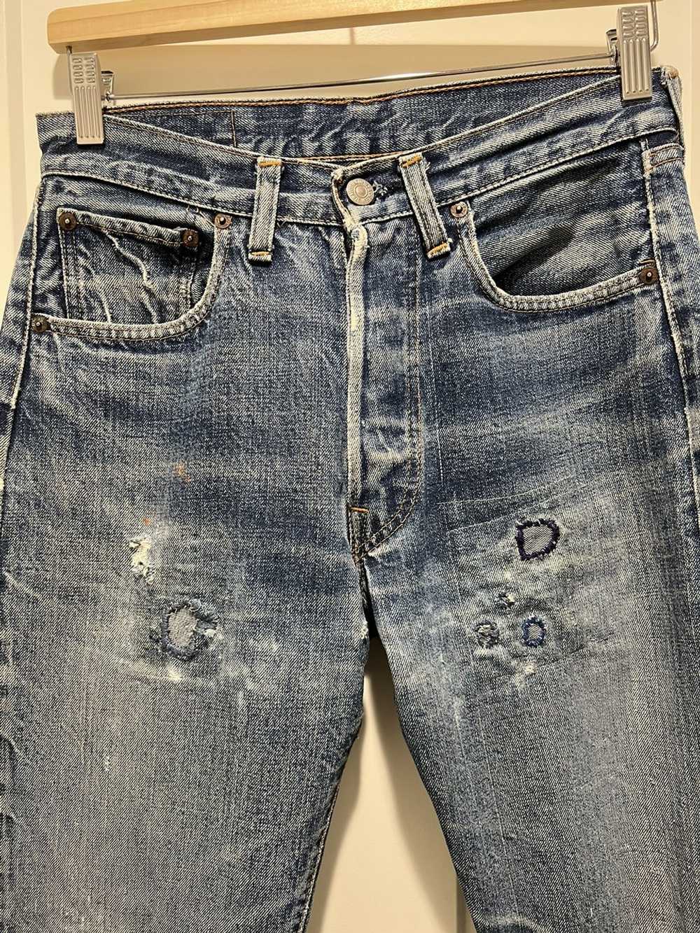Levi's × Made In Usa × Vintage 70’s Repaired Levi… - image 6