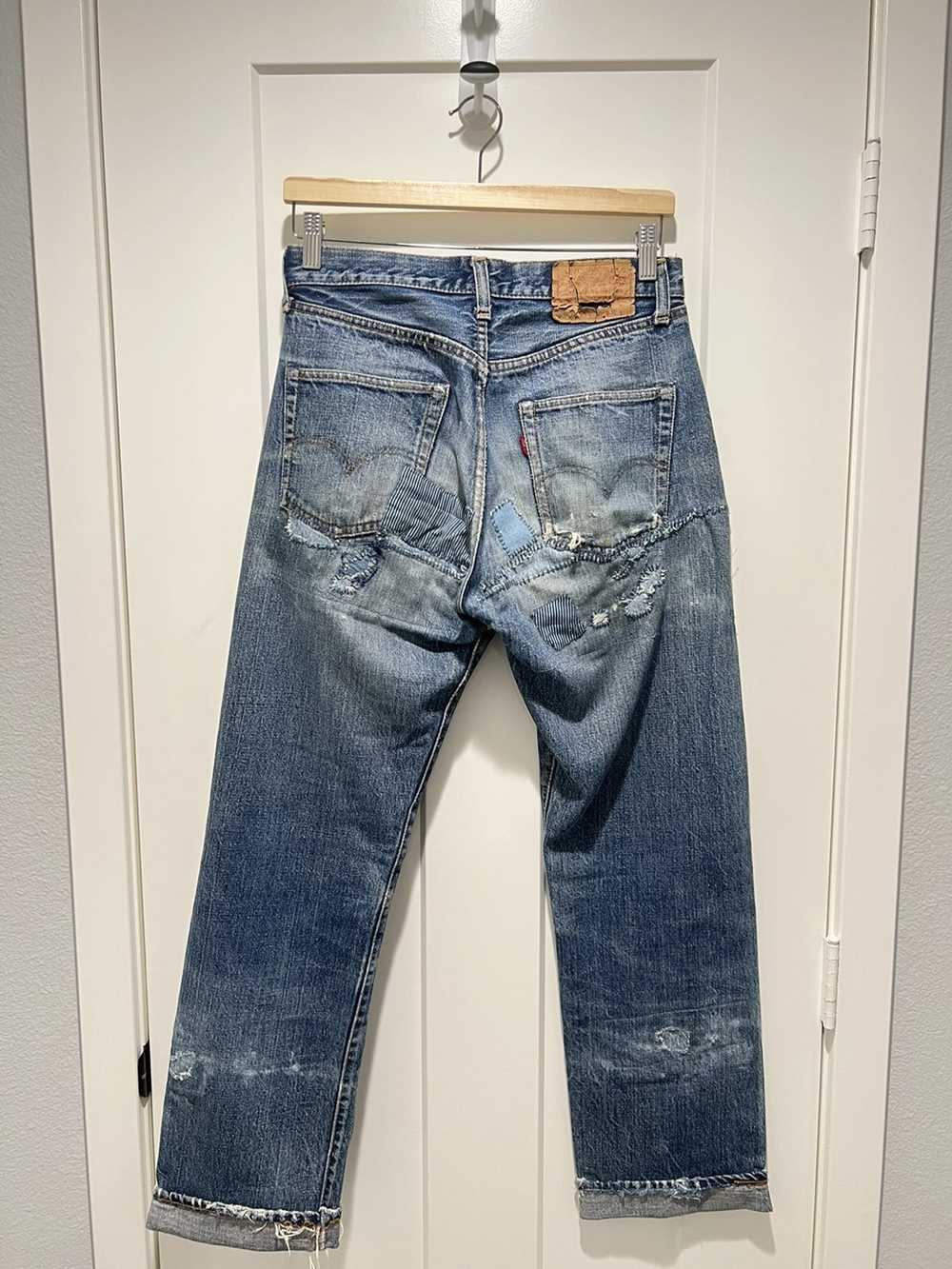 Levi's × Made In Usa × Vintage 70’s Repaired Levi… - image 7