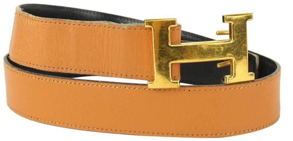 Hermes Hermès 32mm Reversible H Logo Belt Kit 823… - image 1