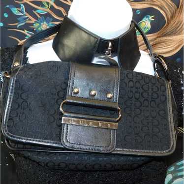Token Y2K Studded Shoulder Bag Black